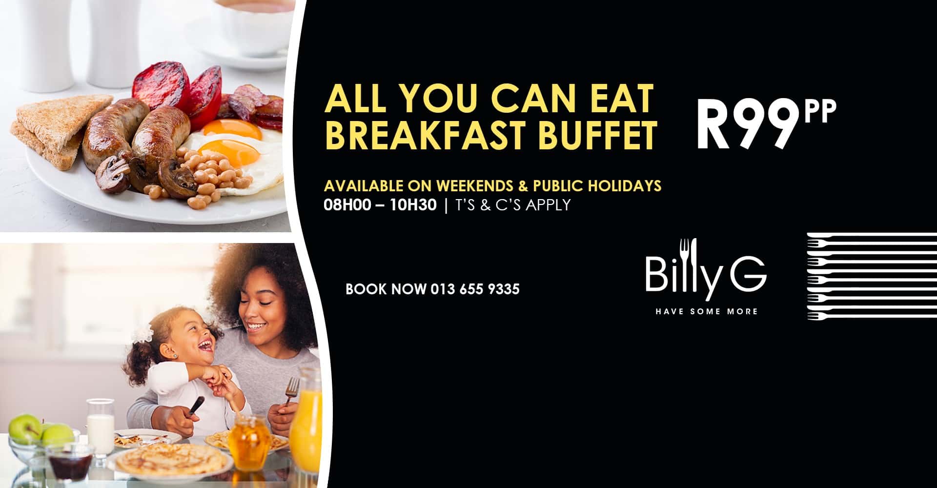 Buffet Breakfast At The Ridge Billy G